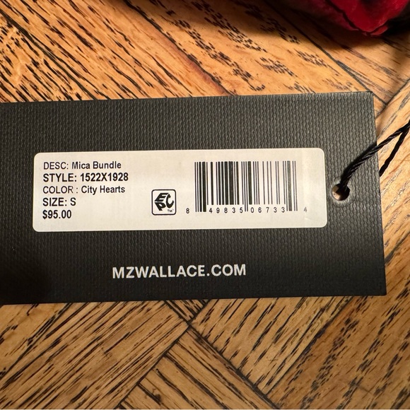 MZ Wallace City Hearts Mica Bundle NWT - Picture 3 of 4